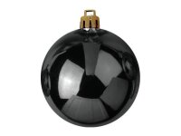 Europalms Deco Ball 10cm, black 4x