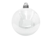 Deco Ball 10cm, white 4x