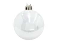 Europalms Deco Ball 7cm, white 6x