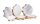 Dimavery DTH-604 Tambourine 15 cm