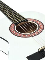 Dimavery AC-300 Klassik-Gitarre 1/2, weiß