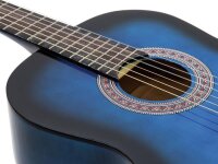 Dimavery AC-303 Klassik-Gitarre, blueburs