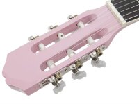 Dimavery AC-303 Klassik-Gitarre, pink