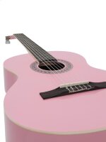 Dimavery AC-303 Klassik-Gitarre, pink