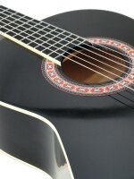 Dimavery AC-303 Klassik-Gitarre, schwarz