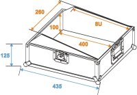 Roadinger Mixer Case Road MCR-10 sloping, bk