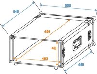 Roadinger Rack Profi 4U 45cm