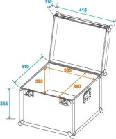 Roadinger Universal-Transport-Case 40x40cm