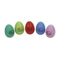 Dimavery Rasselei/Egg Shaker, div. Farben, unsortiert, Paar