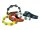 Dimavery TN-2 Tambourine plastic, black