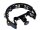 Dimavery Halbrund Tambourin mit Halterung
