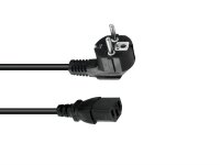 Omnitronic IEC Power Cable 3x0.75 0.9m bk