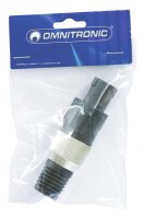 Omnitronic Speaker Kabelstecker, 4-polig