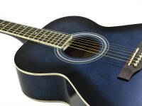 Dimavery AW-303 Western guitar blueburst