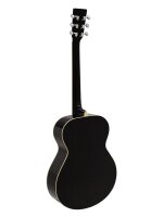 Dimavery AW-303 Western-Gitarre, schwarz