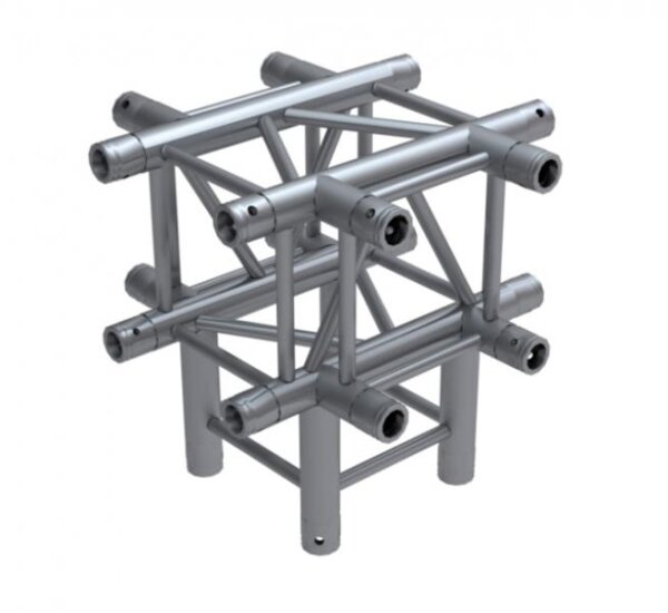 Global Truss F34, 4-Punkt Traverse, 5-Weg Ecke C55