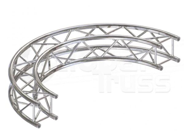 Global Truss F34, 4-Punkt Traverse, Kreisstück für Ø 11,0m 30°