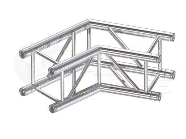 Global Truss F34PL, 4-Punkt Traverse, 2-Weg Ecke C22 120°