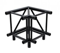 Global Truss F44 P 3-Weg Ecke C30, 90°, stage black