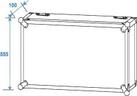 Roadinger Rack Profi 15U 45cm