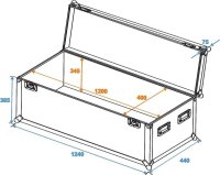 Roadinger Universal Case Profi 120x40x40cm