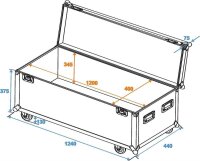 Roadinger Universal-Case Profi 120x40x40cm Rollen