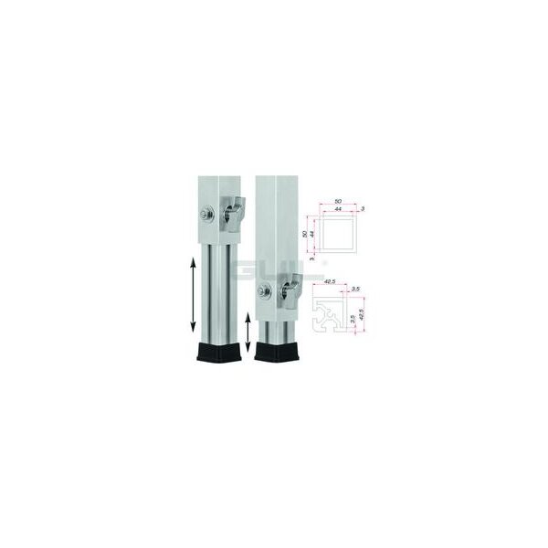 Guil PTA-440/80-140 Telescopic Foot