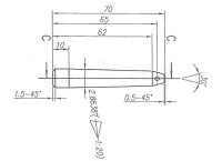 Sweettruss KV/290 Bolzen (Trusspin), Standard, ohne Splint