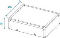 Roadinger Plattenspieler-Case schwarz -S-