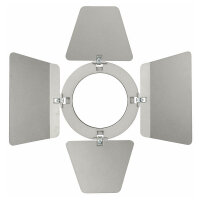 Showtec Barndoor for Compact Studio Beam, Silver