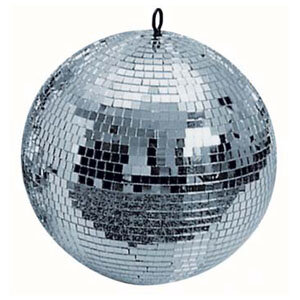 Showgear Mirrorball 10cm, 10cm Spiegelkugel, ohne Motor