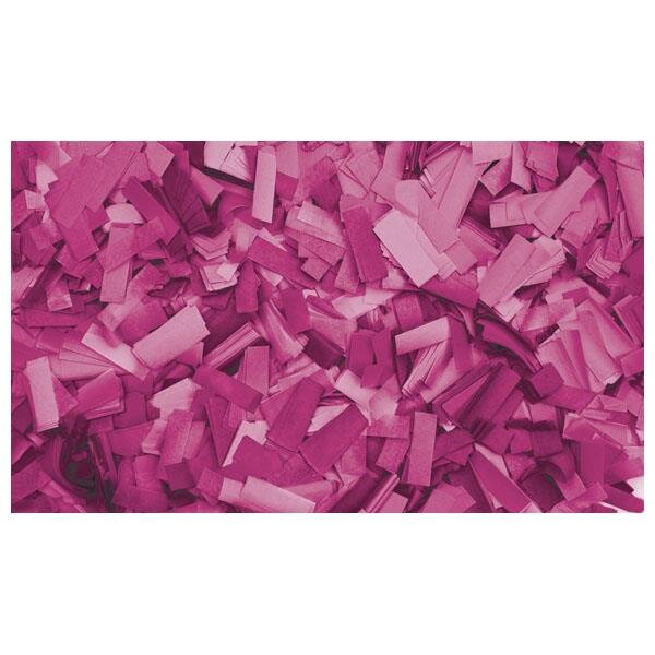 Showgear Slowfall-Konfetti, pink, 1kg, schwer entflammbar, 55 x 17mm