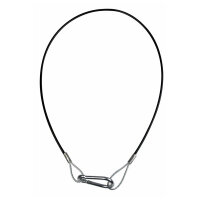 Showgear Safety Cable Heavy Duty, 3/4 mm 75 cm - with...
