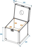 Roadinger Transportcase für Spiegelkugel 30cm