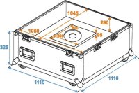 Roadinger Transportcase für Spiegelkugel 100cm