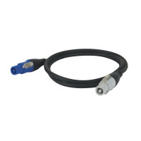 DAP-Audio Powercable Powercon M/F, 1,5 m 3x 1,5 mm²