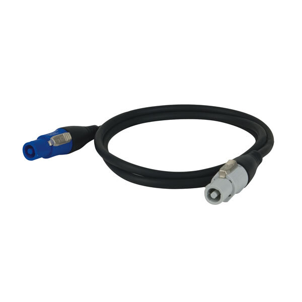 DAP-Audio Powercable Powercon M/F, 3 m 3x 1,5 mm²