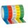 Showgear Markertape, 25mm/33m, 5m Markierung, blau