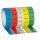 Showgear Markertape, 25mm/33m, 15m Markierung, weiss