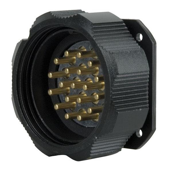 Showtec Socapex 19 Pin male chassis connector