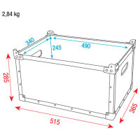 Showgear UCA-SCV3, Stack Case H3 Value Line