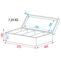 Showgear Flightcase für 170 CDs