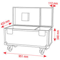 DAP-Audio UCA-CHAIN1, Flightcase für Single lodestar MKII