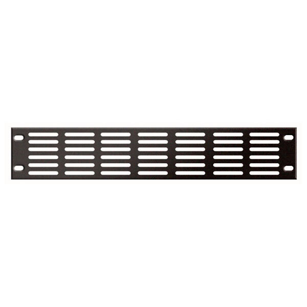 Showgear 19 Zoll Ventilationpanel Black, 2U