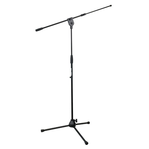 Showgear Pro Microphone stand with telescopic boom, 850-1430mm metal base part