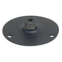 Showgear Mounting Plate 60 mm for Gooseneck, Black