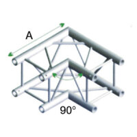 Milos Deco-22 Quatro Truss, Corner, QCM21, 90° corner