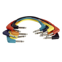 DAP-Audio FL41 - 6 coloured unbal. patch 90° >...