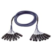 DAP-Audio FL60 - 8 XLR/M 3 p. > 8 XLR/F 3 p., 6 m