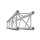 Milos Pro-30 Square F Truss, Straight, QTF1000, 1000 mm, silver